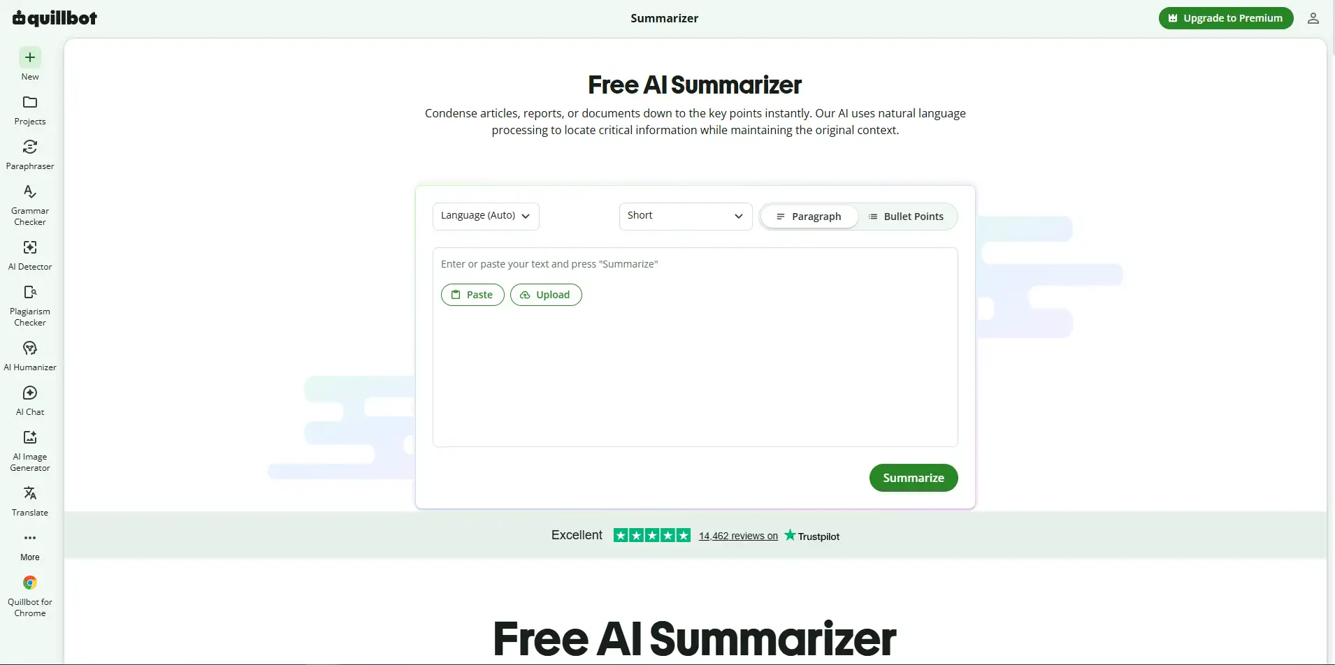 AI Text Summarizer