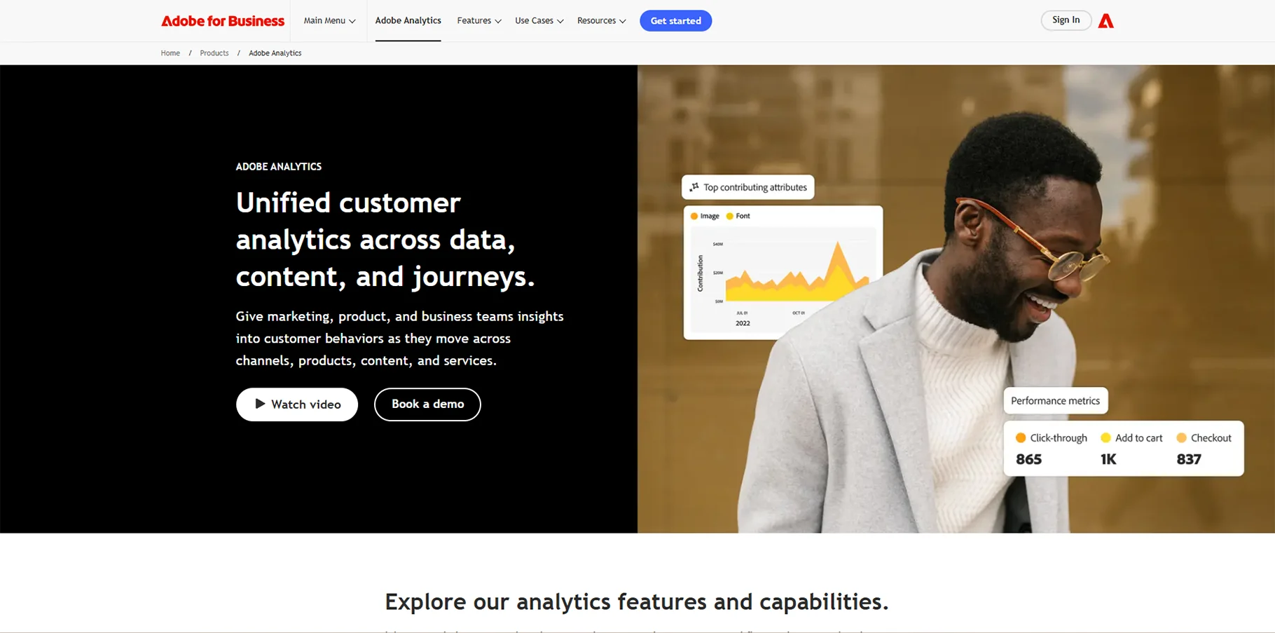 Adobe Analytics.