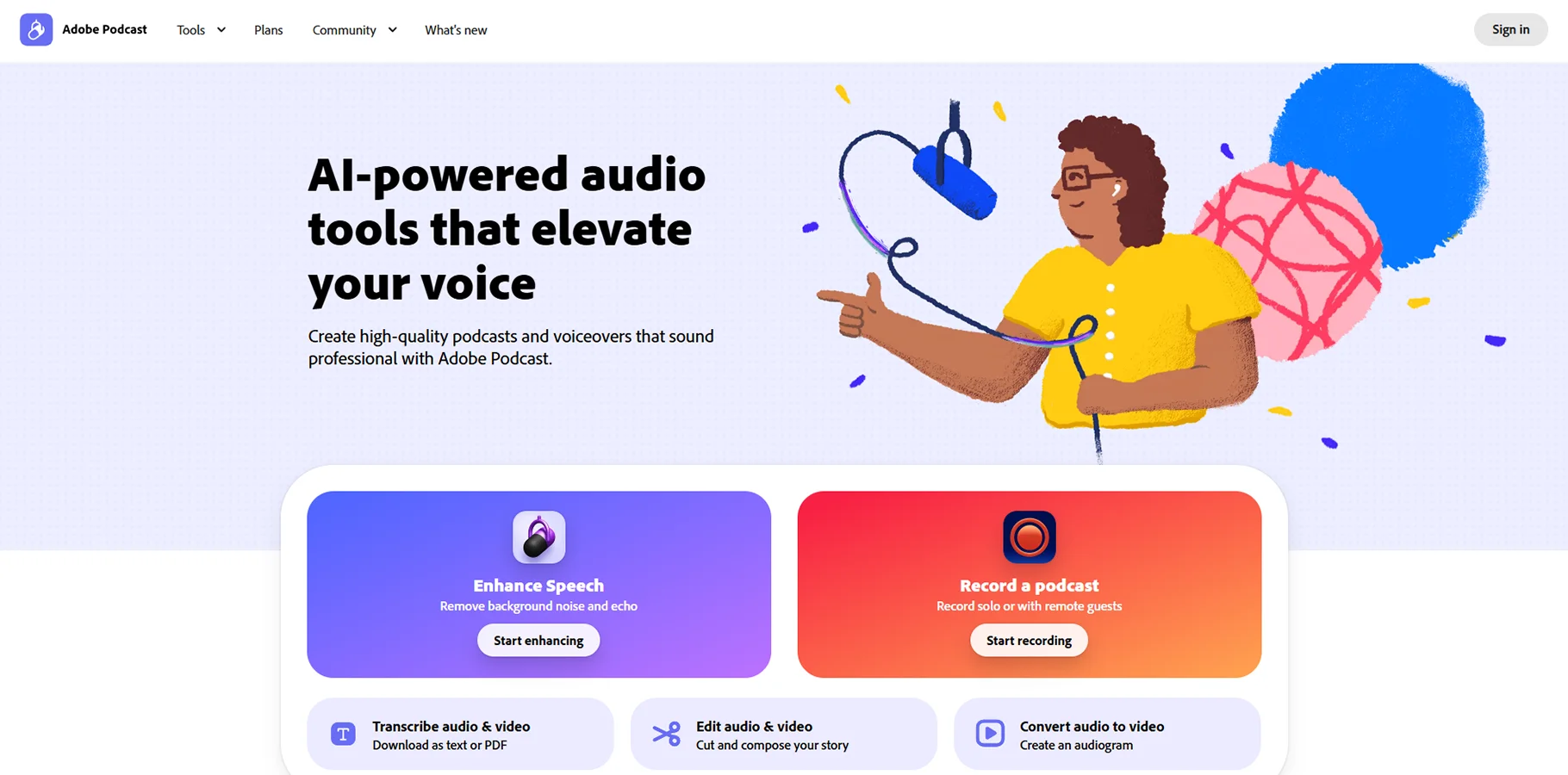 Adobe Podcast