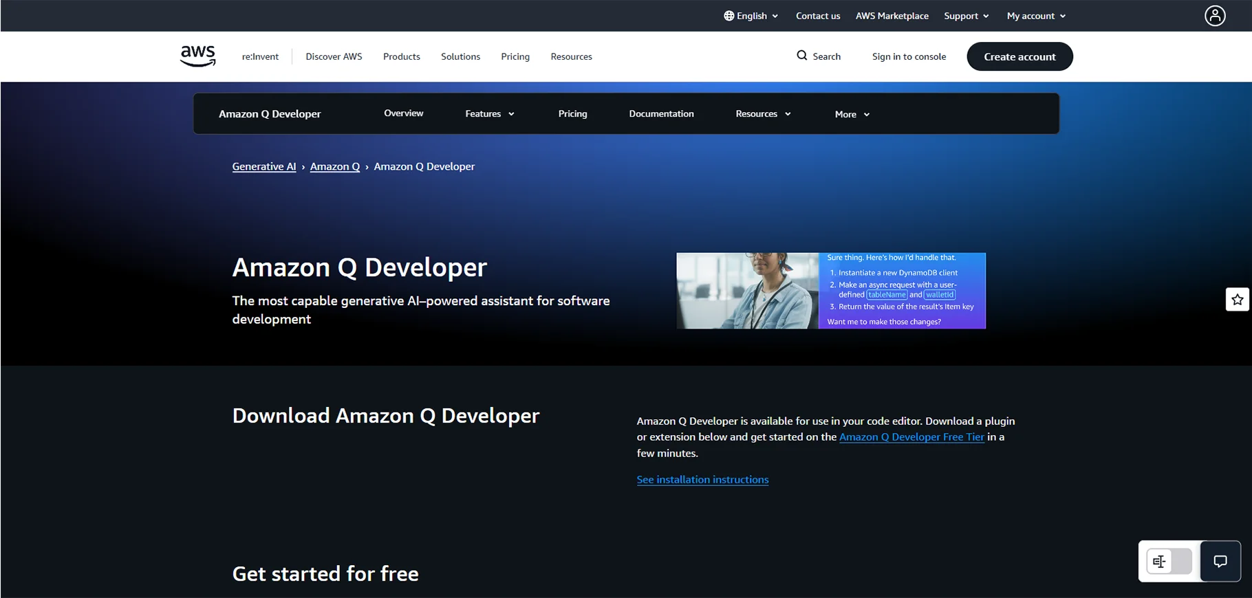 Amazon Q Developer