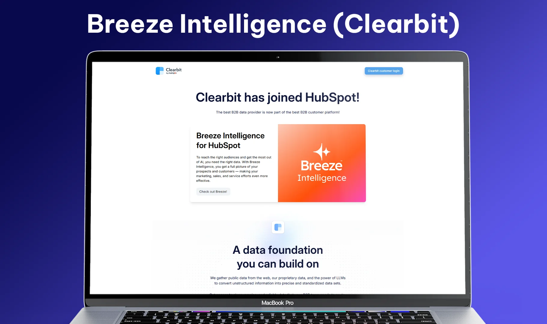 Breeze Intelligence (Clearbit)