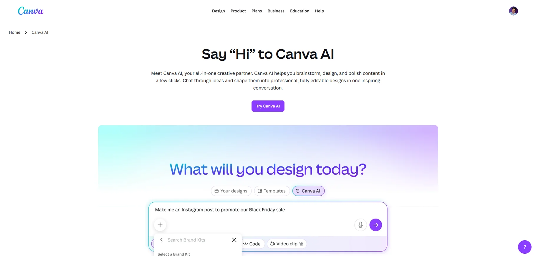 Canva AI