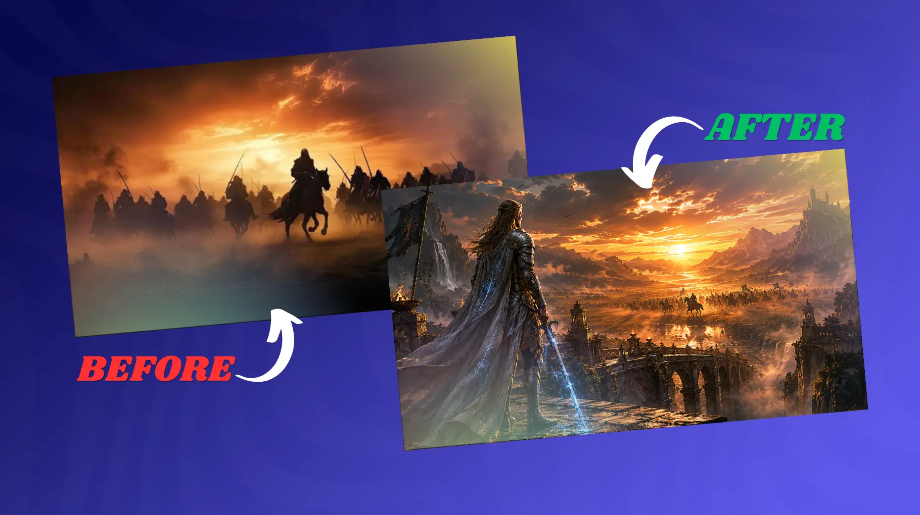 Fantasy Cinematic Scene