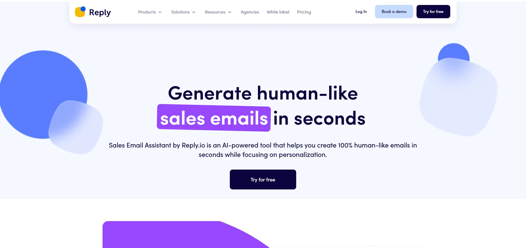 Reply io’s AI Sales Email Assistant.webp