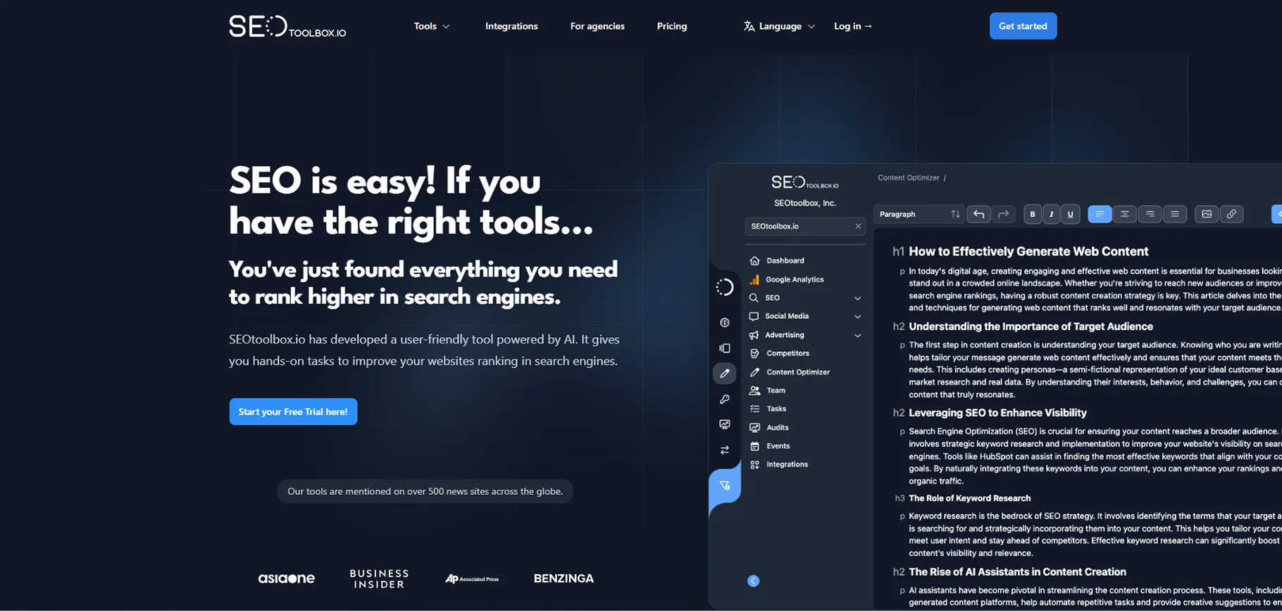 SEOtoolbox io