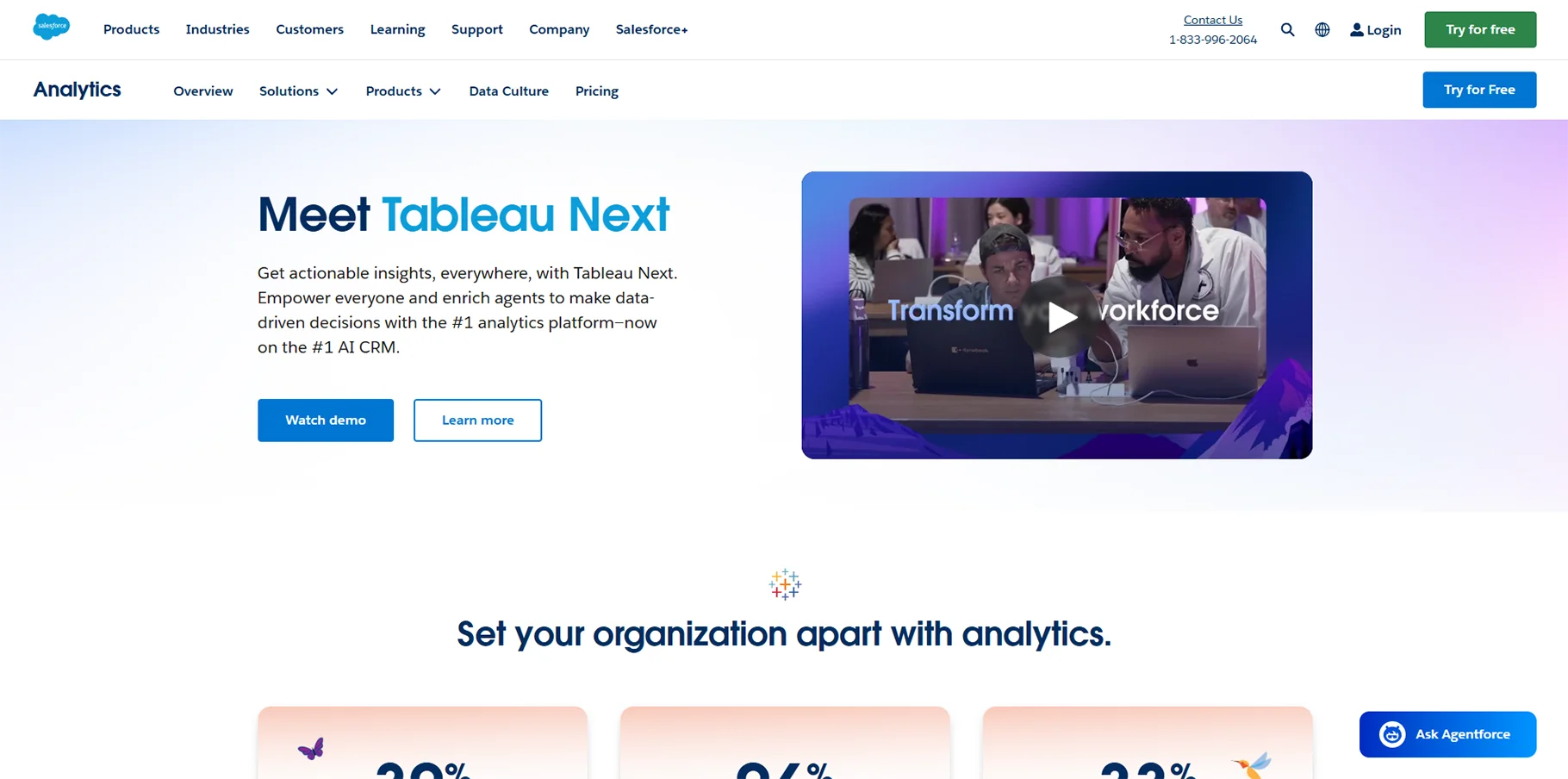Salesforce Analytics