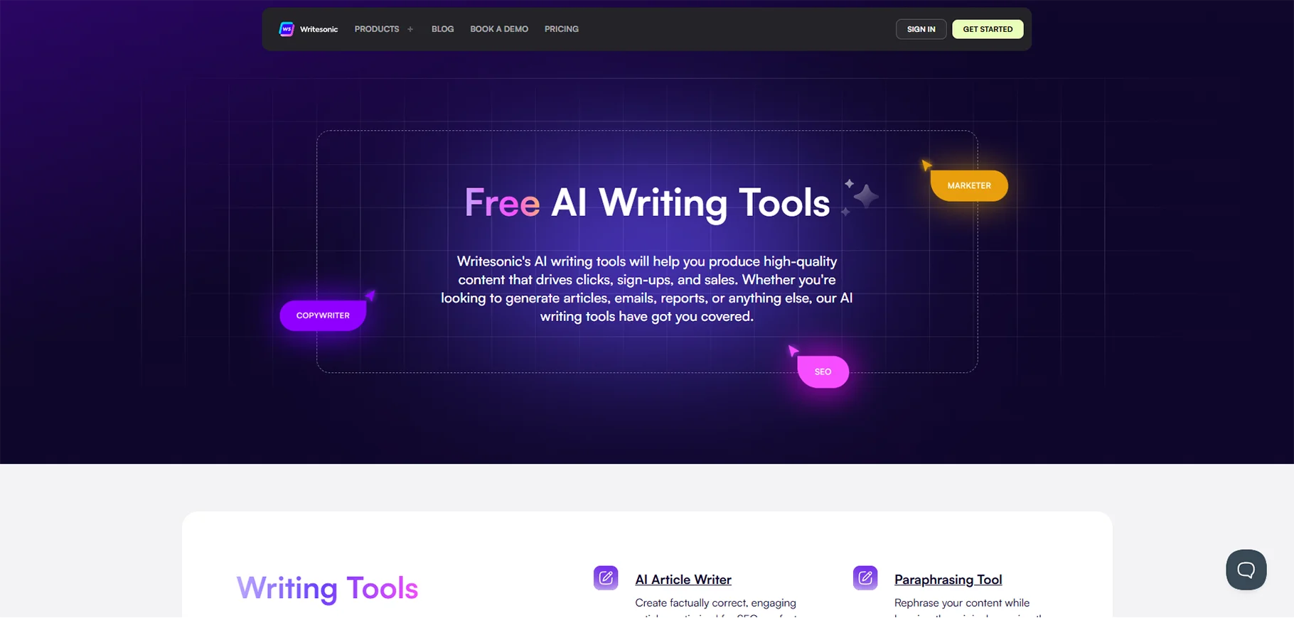 Writesonic 