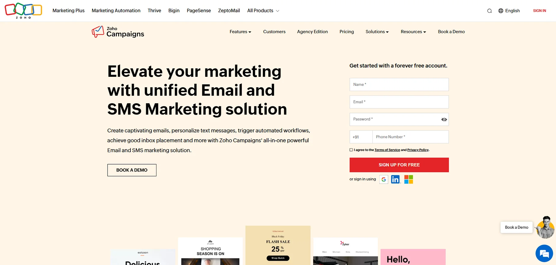Zoho Campaigns