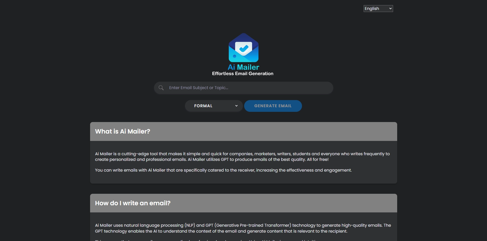 AI Mailer