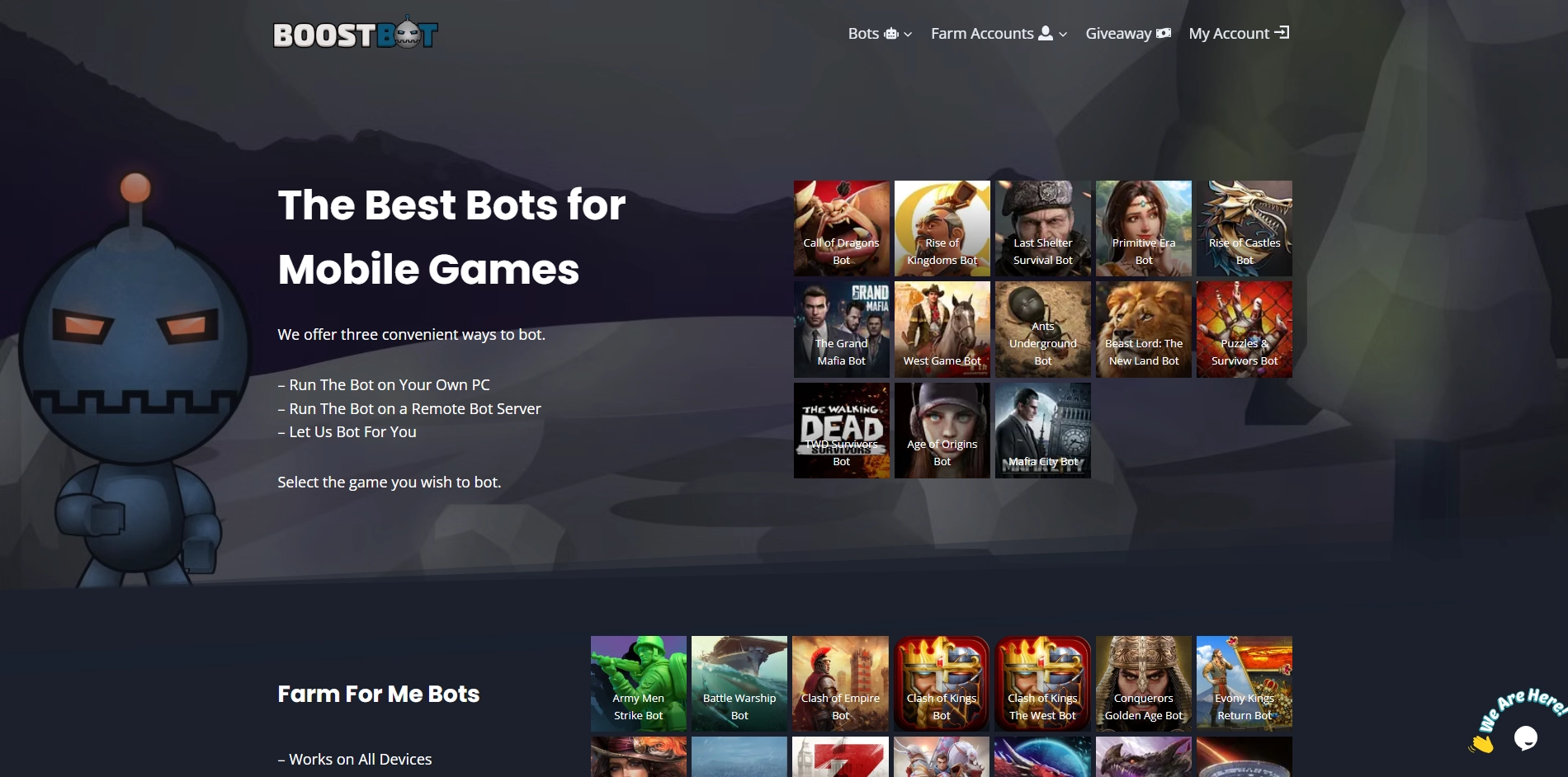 BoostBot - Mobile Game Bots