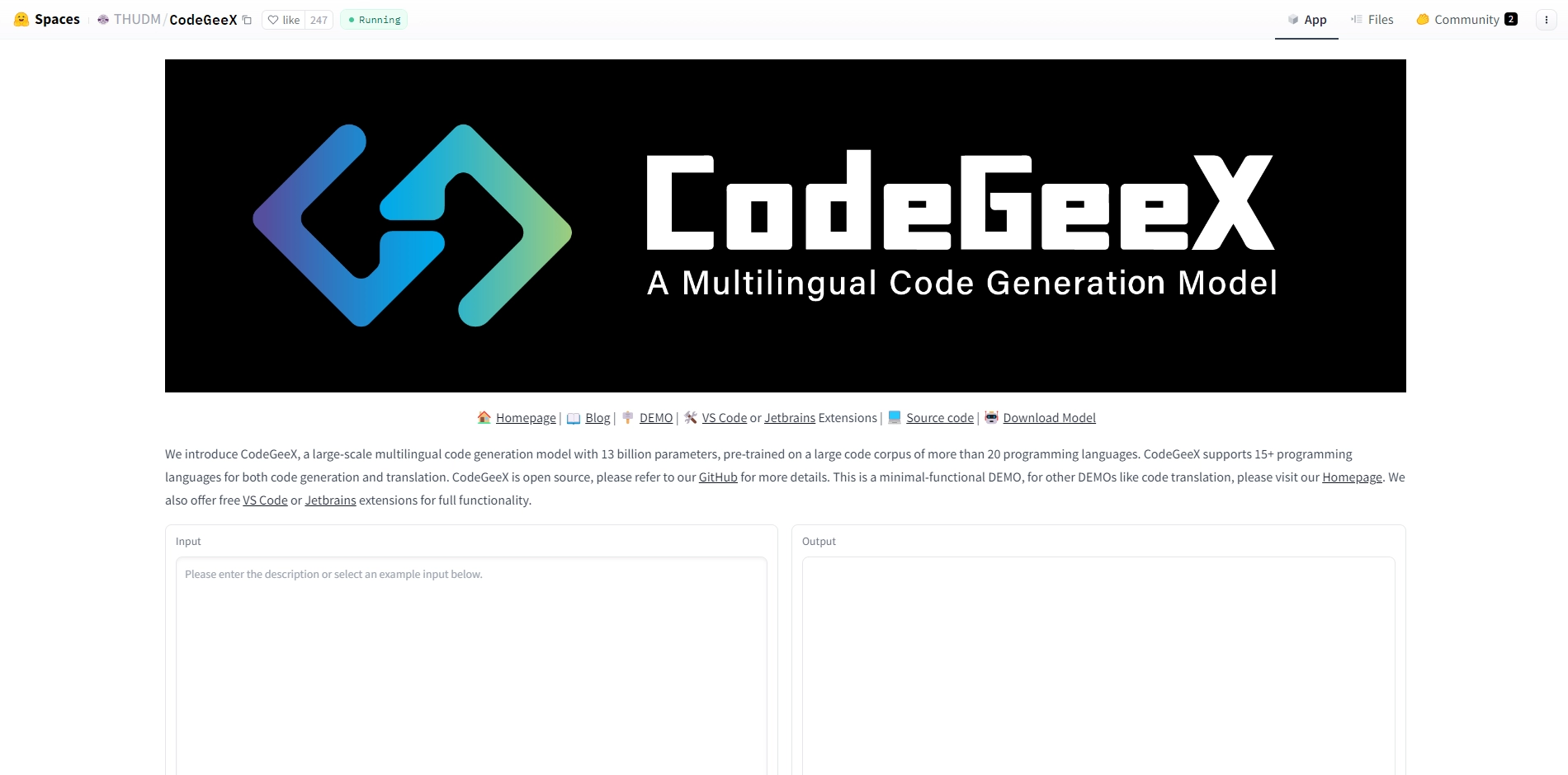 CodeGeeX