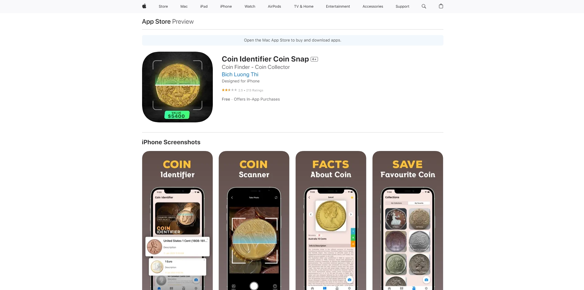 Coin Identifier Coin Snap