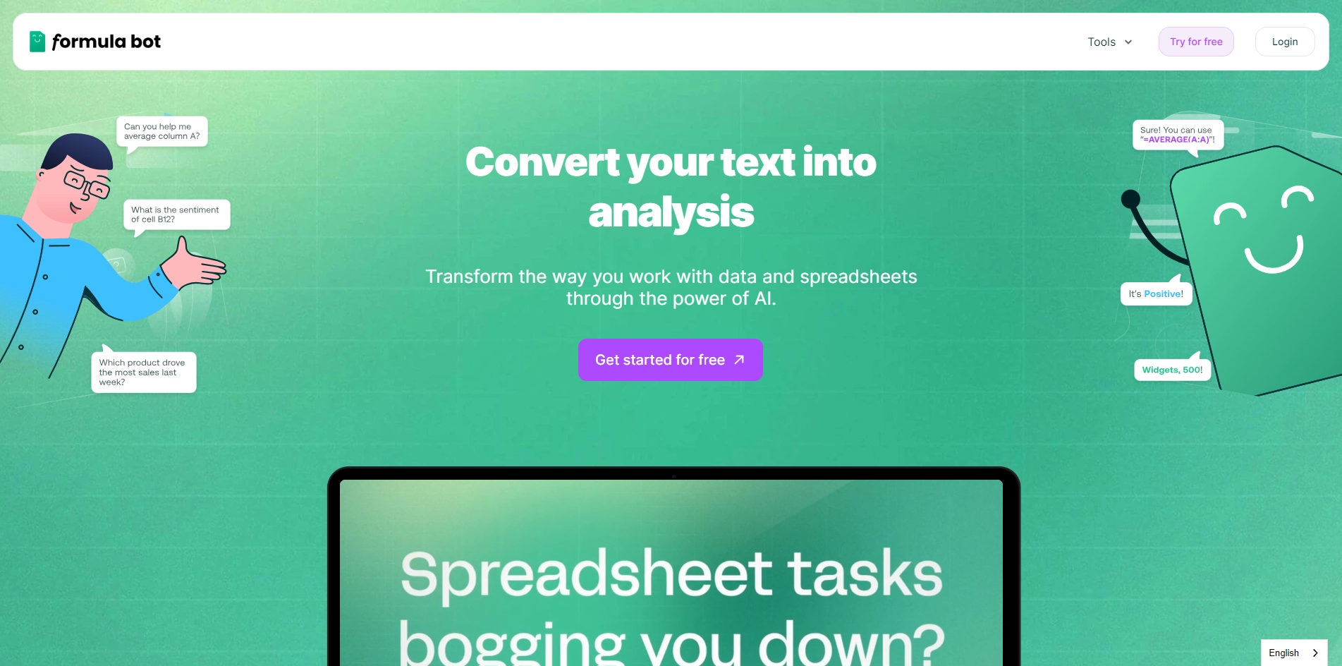 Excel Formula Bot