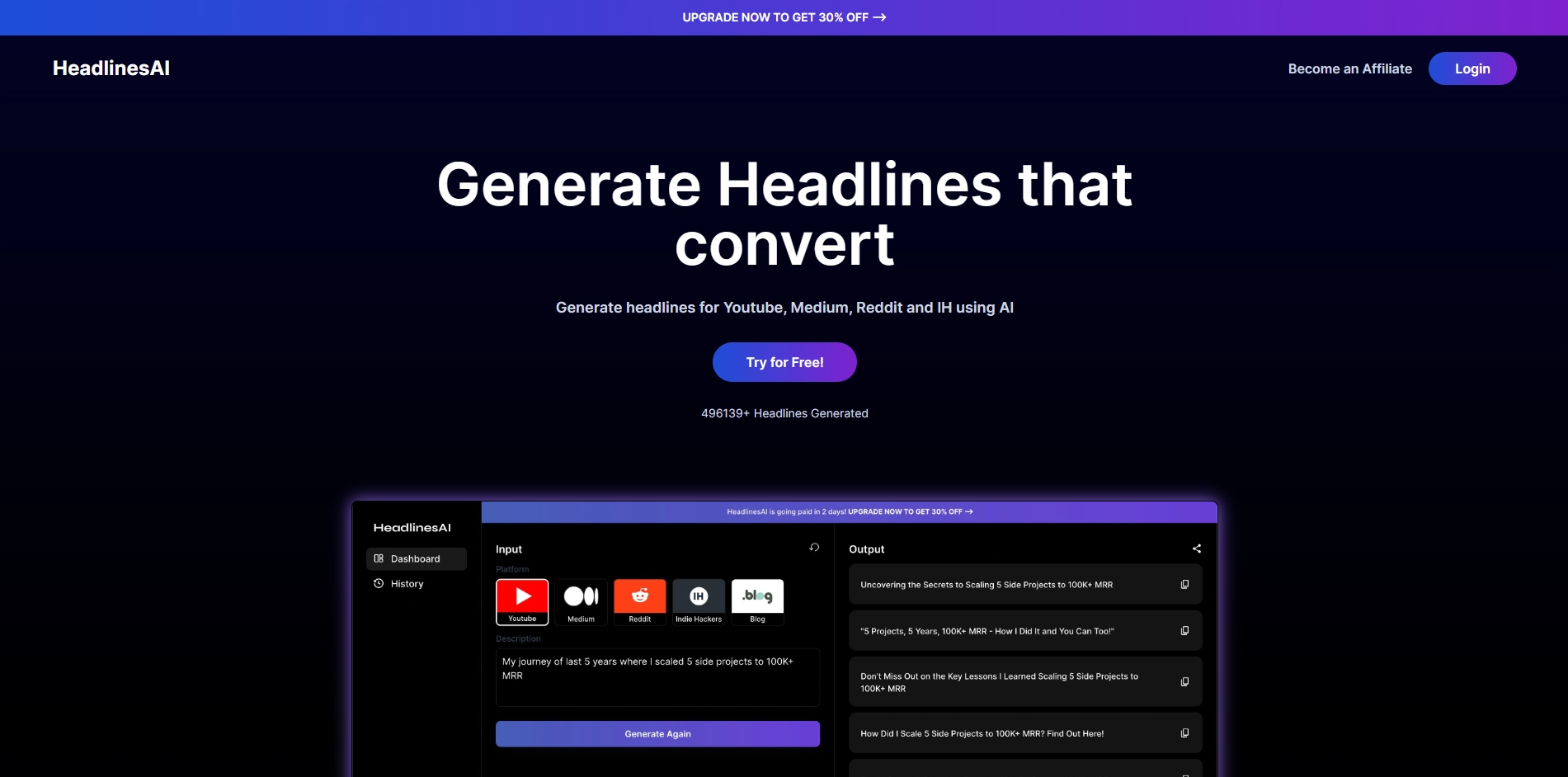 HeadlinesAI