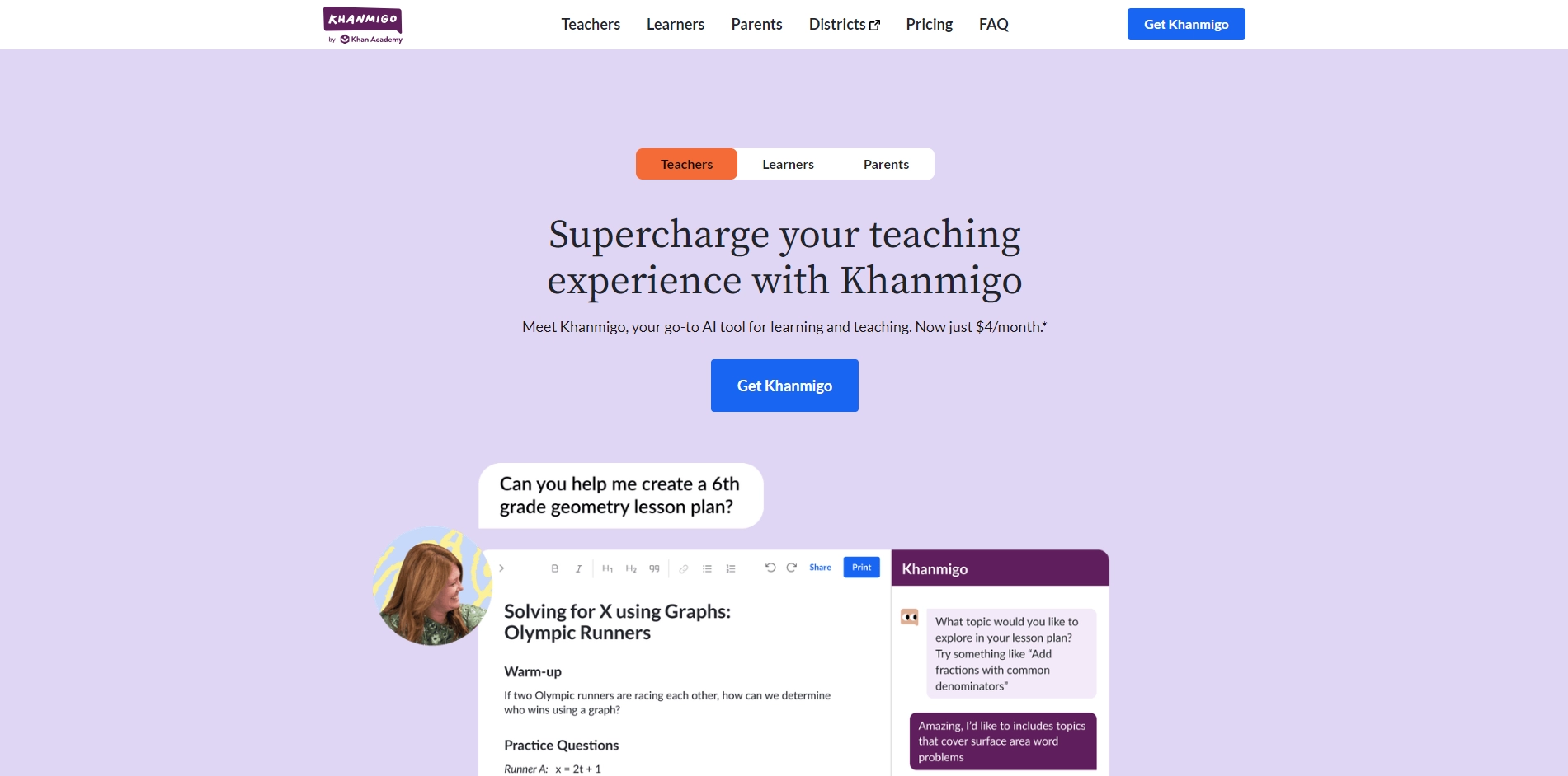 Khan Academy Khanmigo