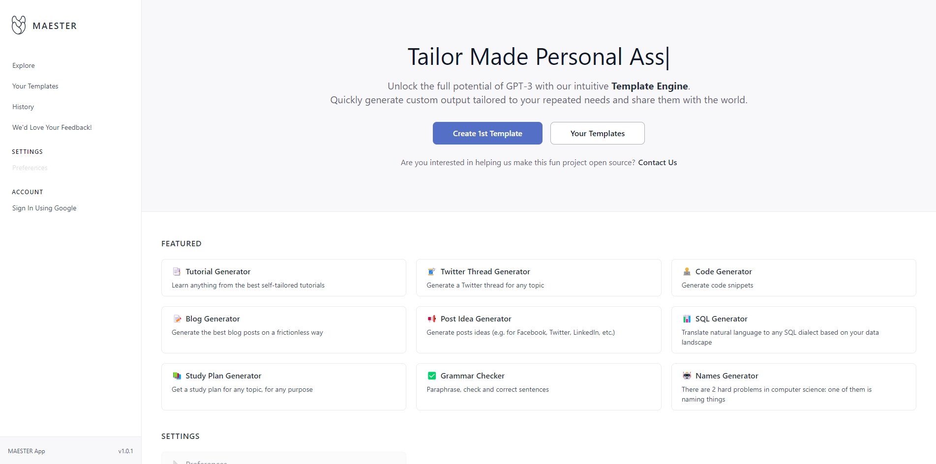 Maester.app