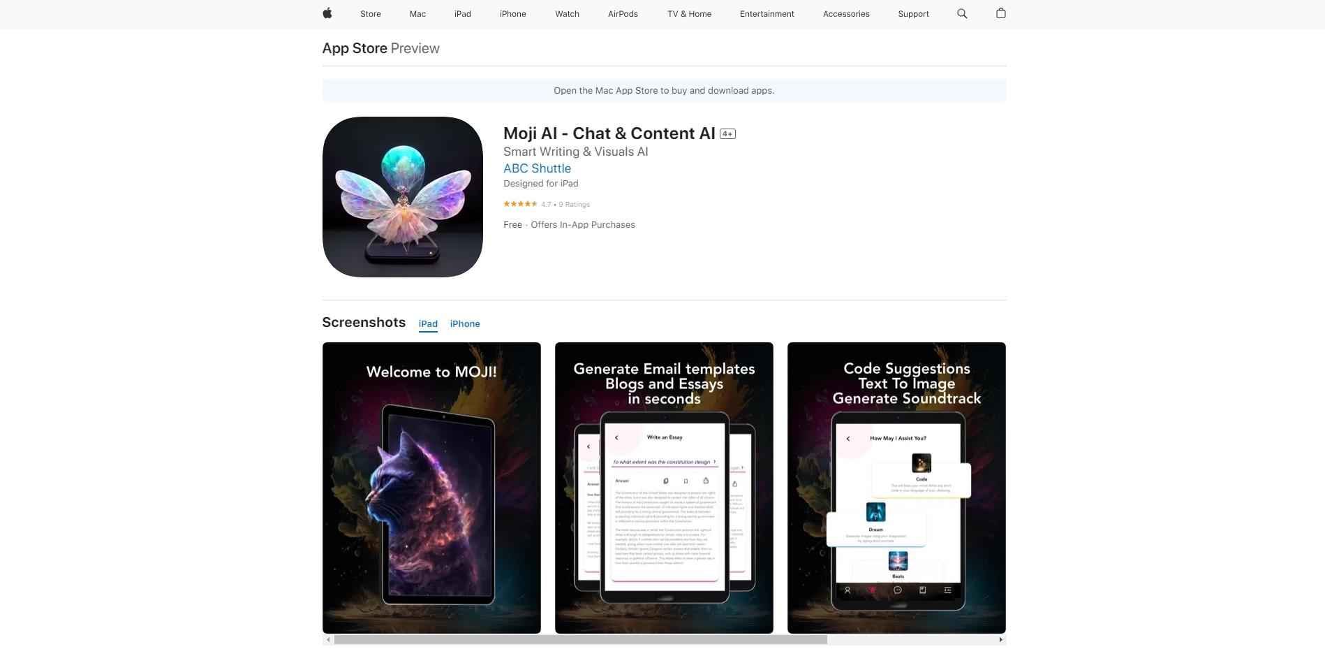 Moji Writing Assistant