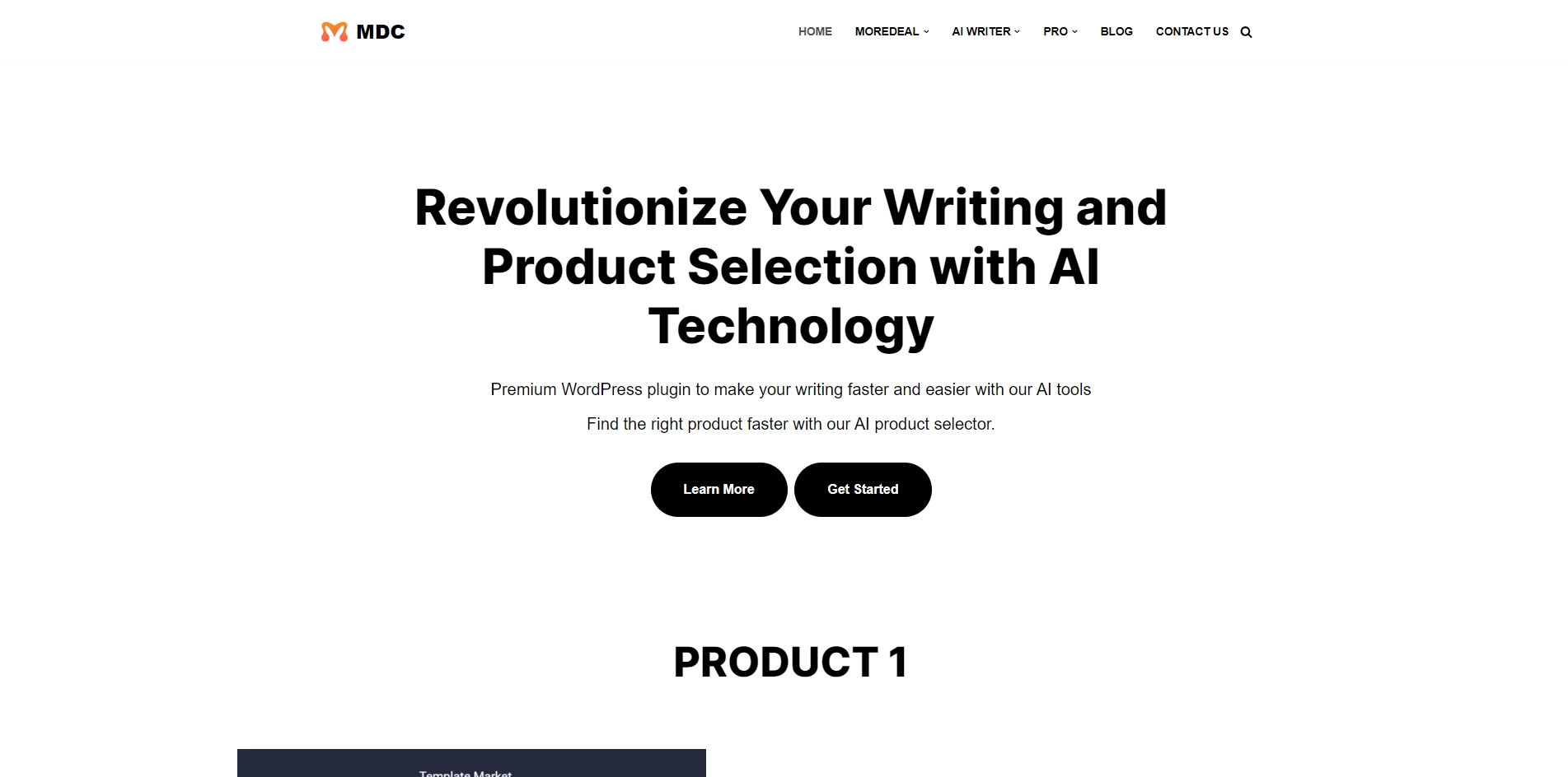Moredeal AI Writer