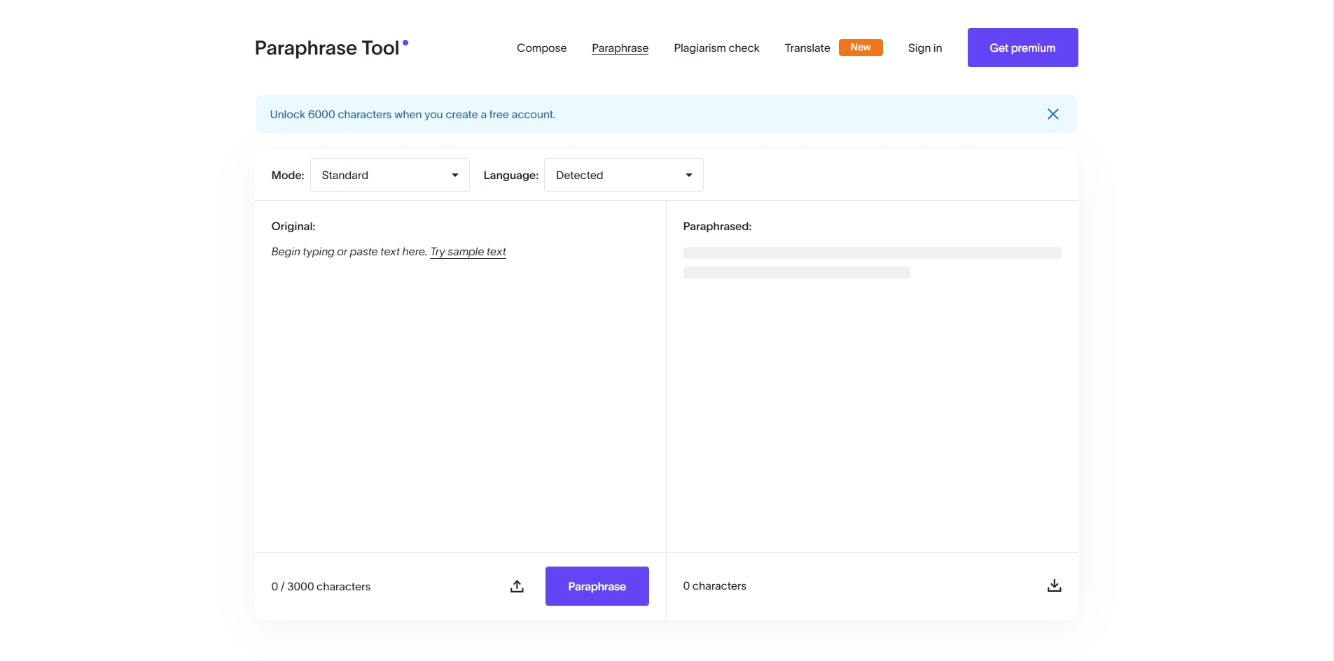 Paraphrasetool.com