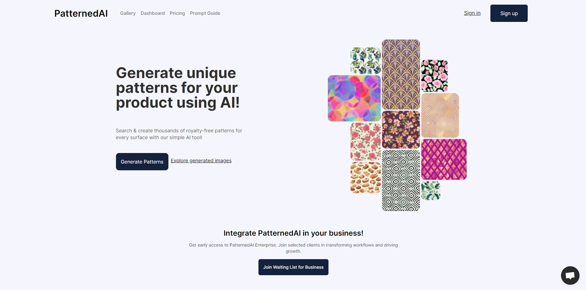 Patterned AI