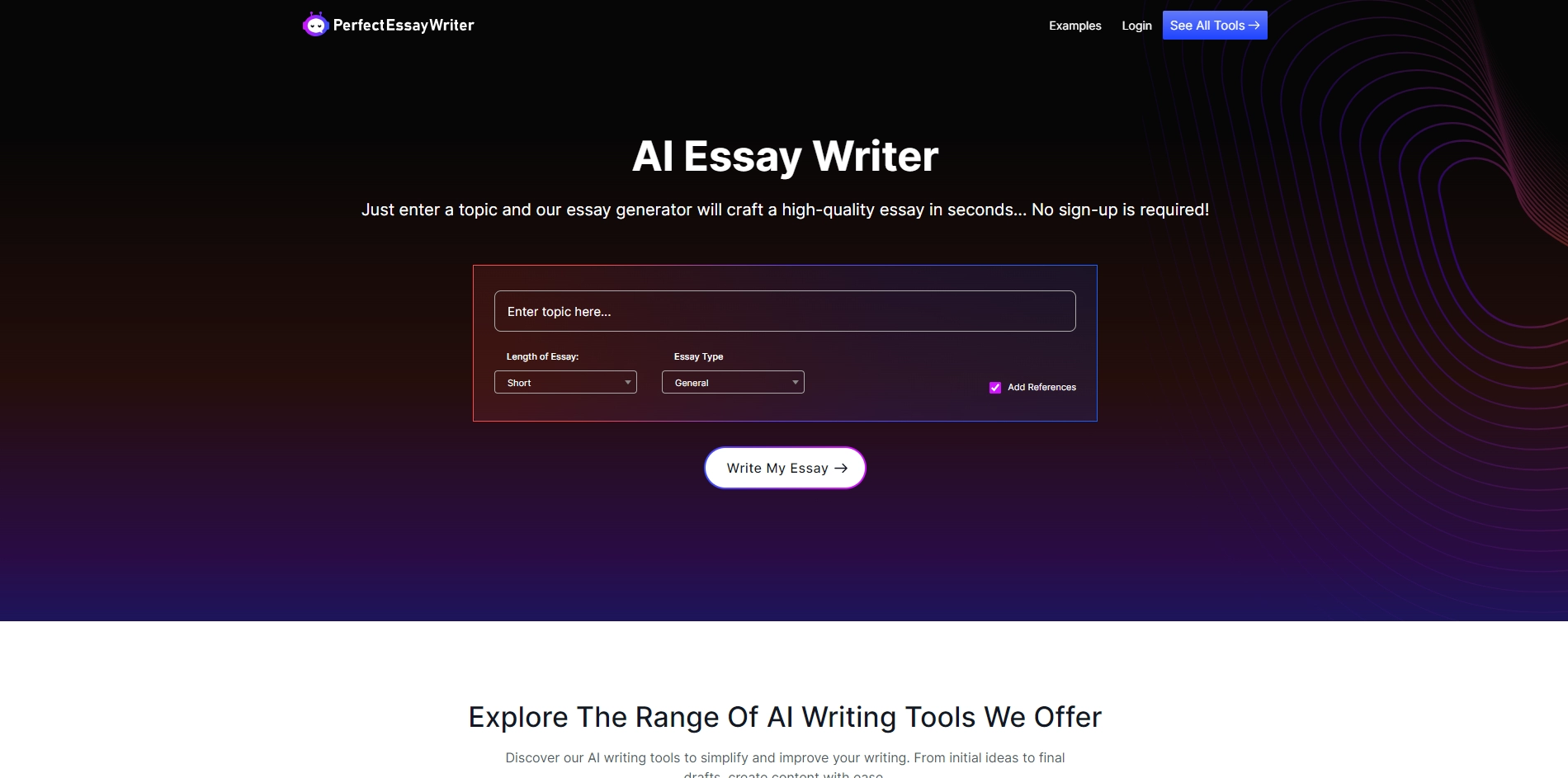 Perfect Essay Writer