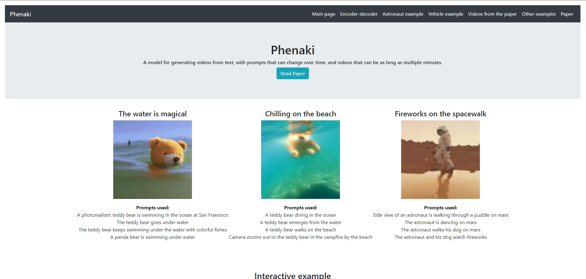 Phenaki