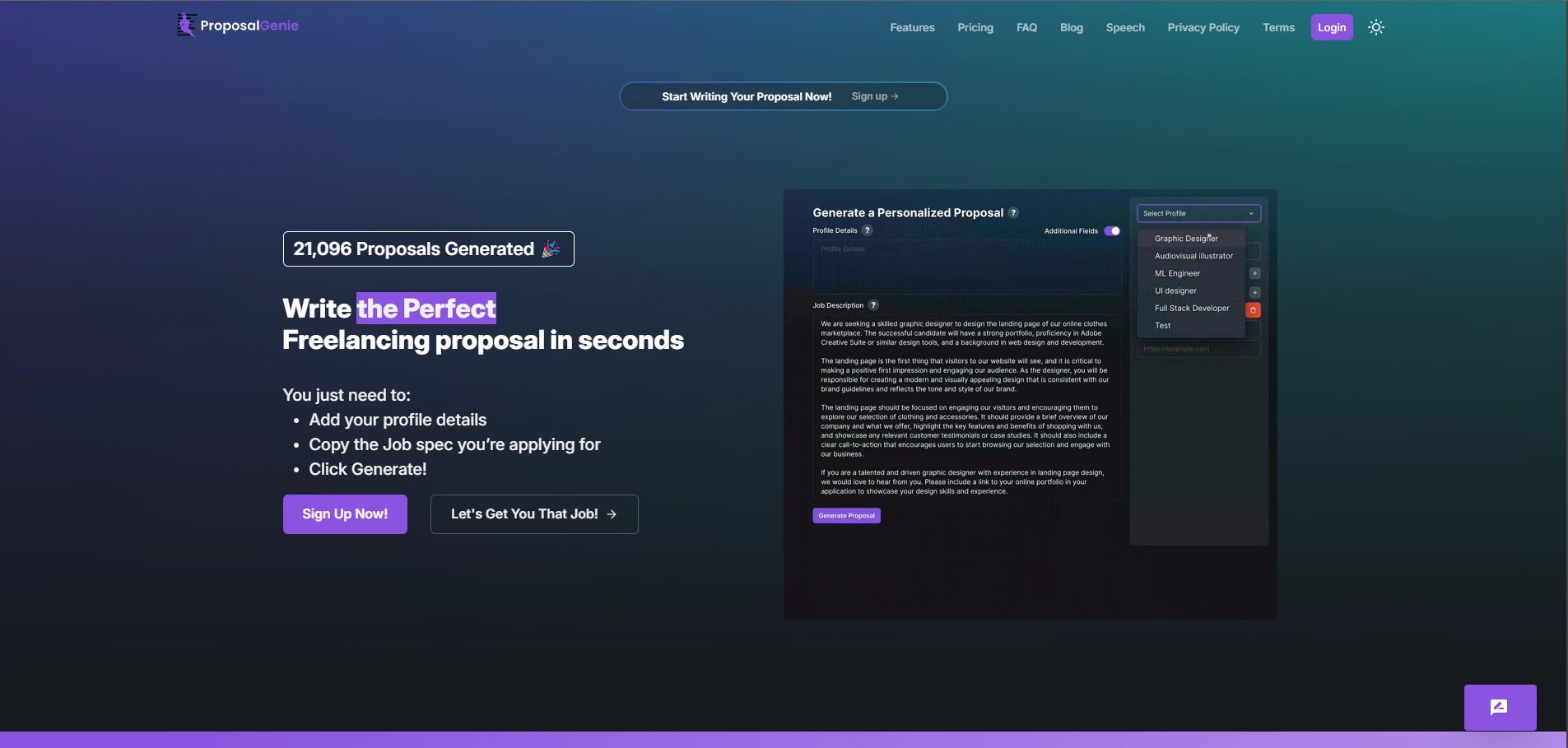 Proposal Genie