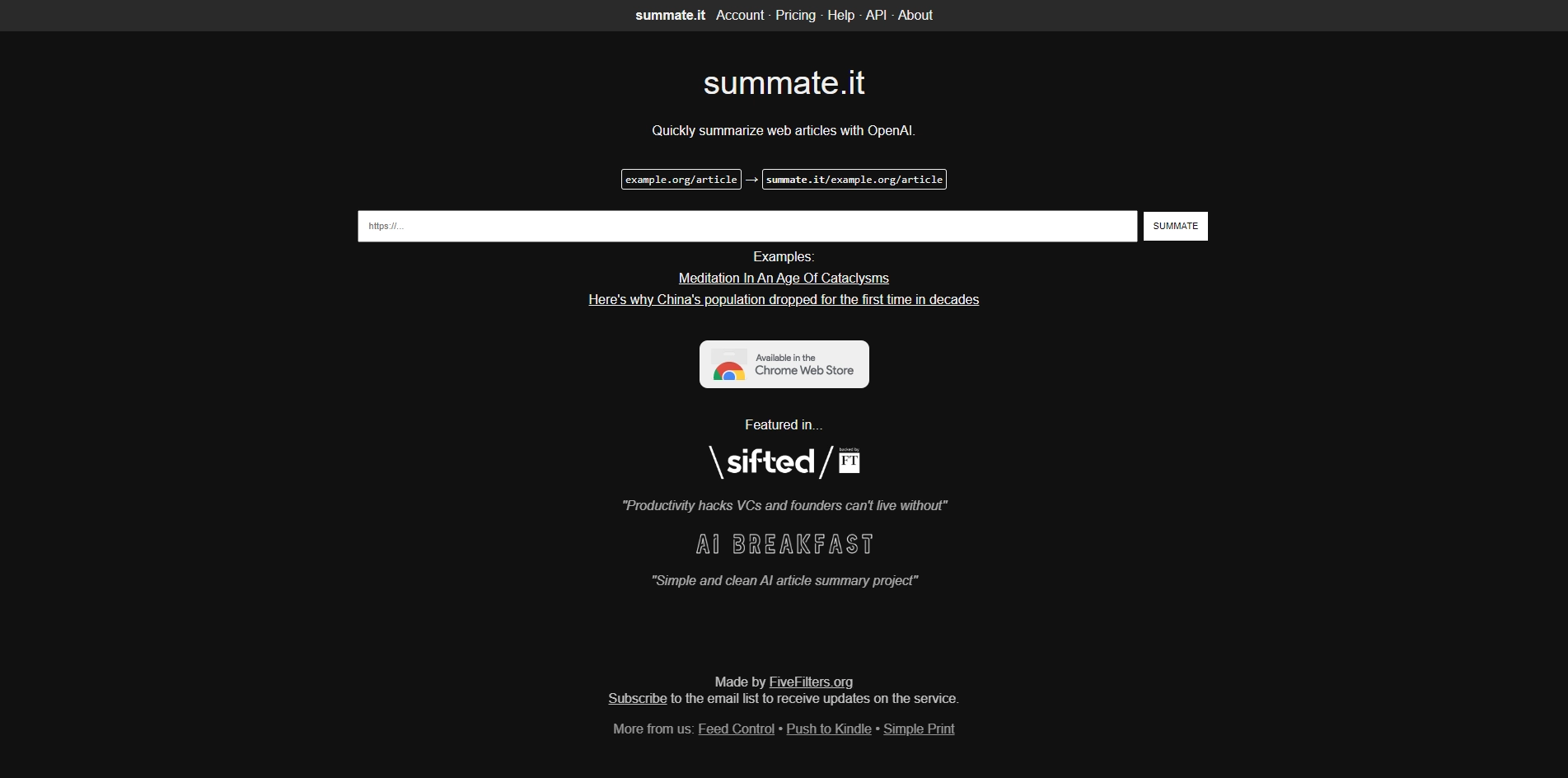 Summate