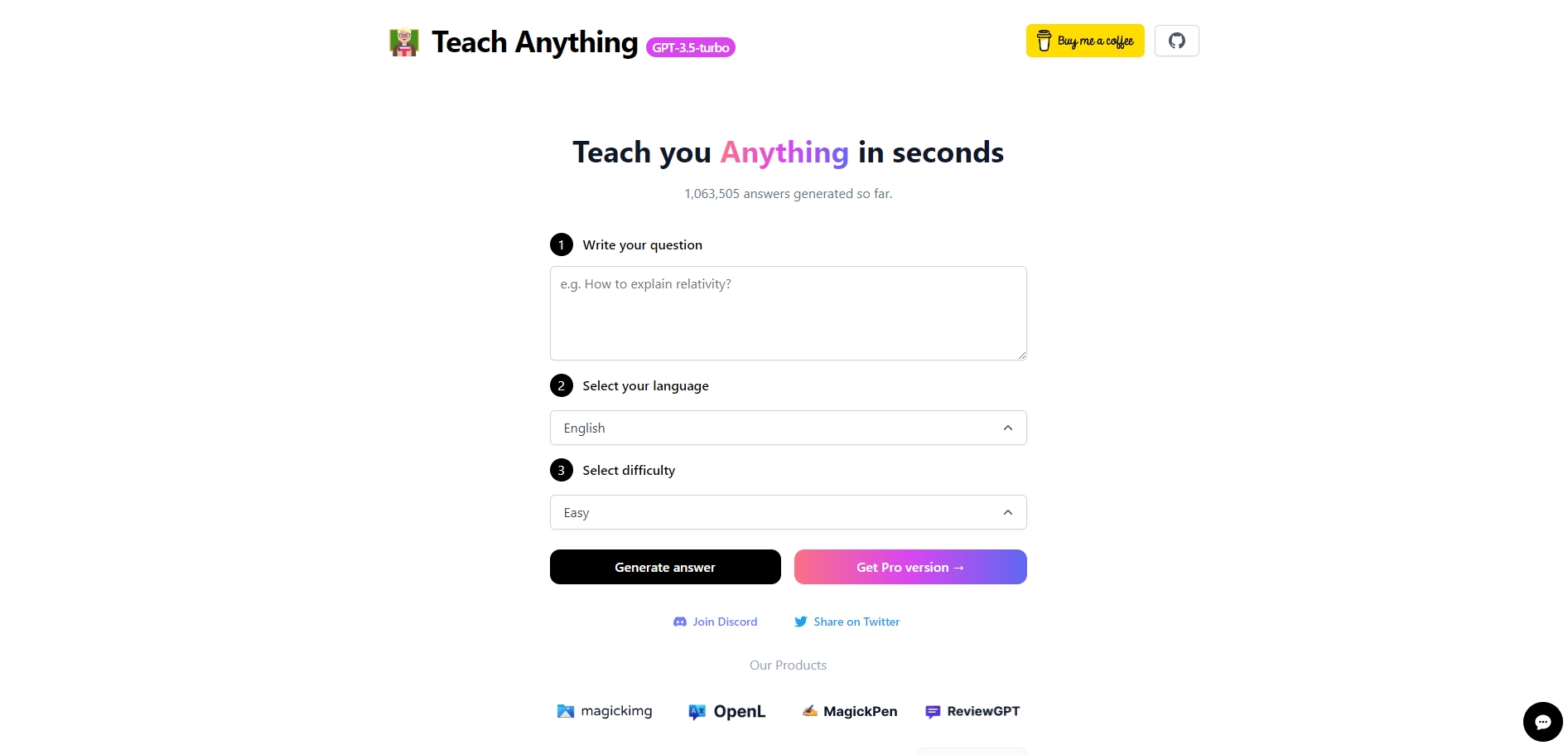 Teach Anything