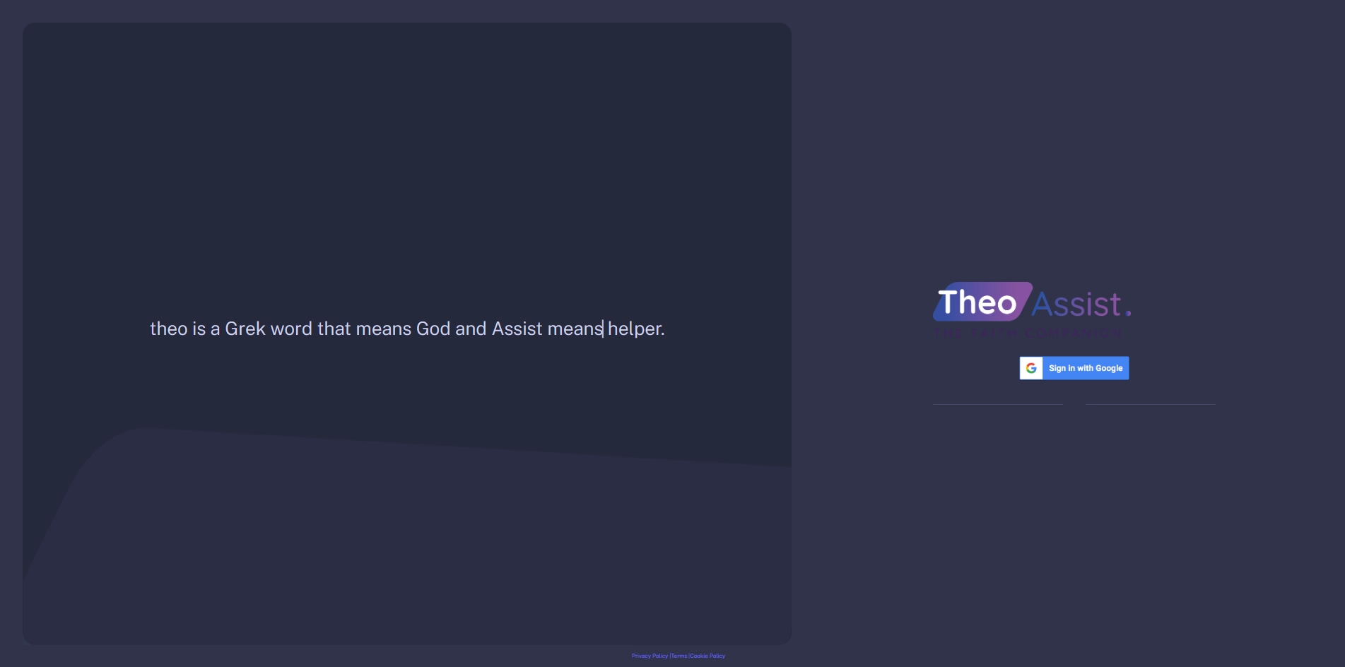 TheoAssist