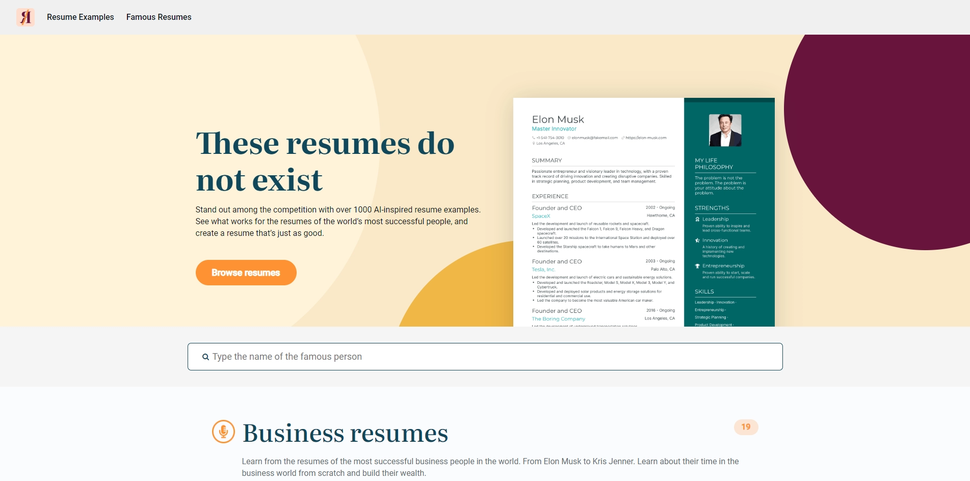 This Resume Does Not Exist