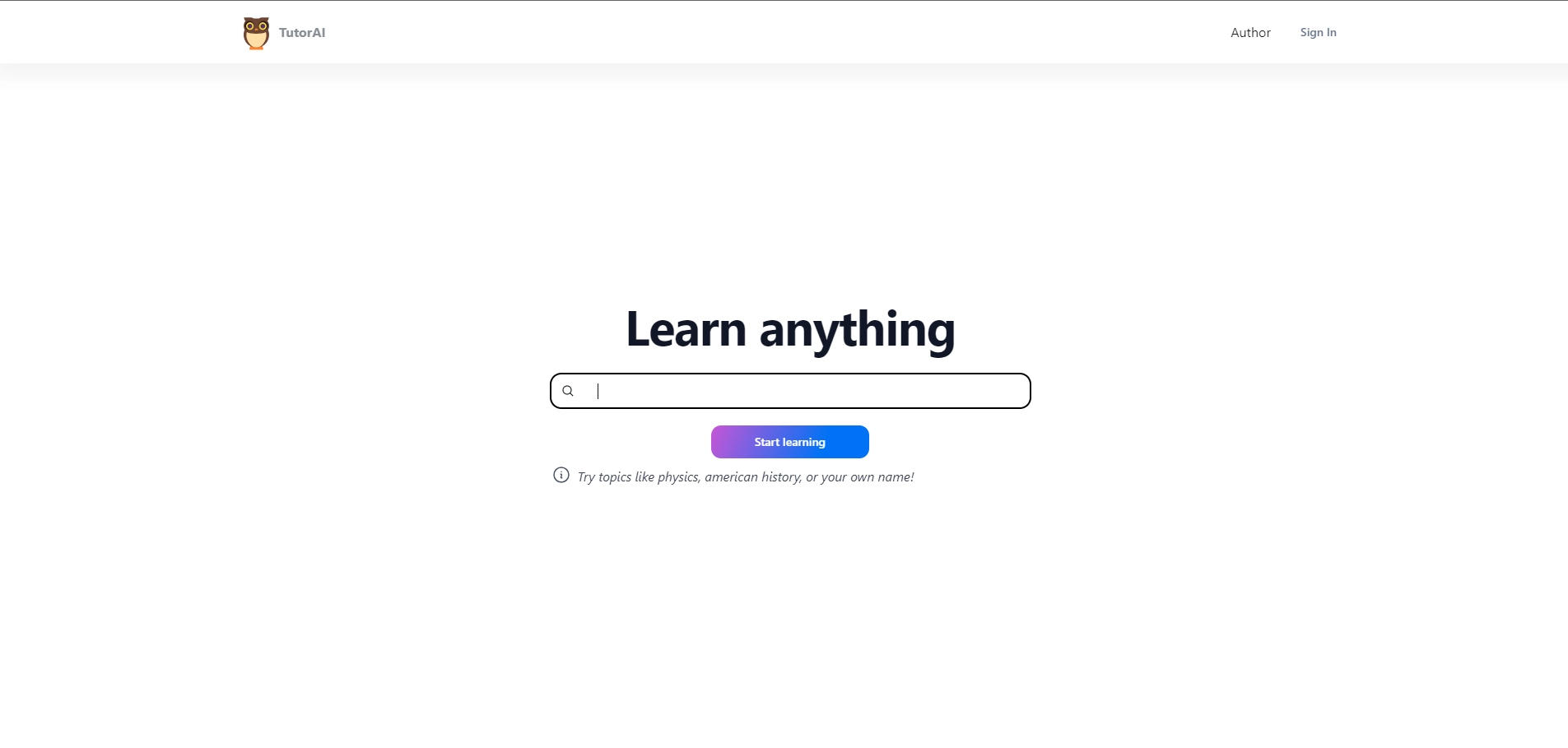 TutorAI