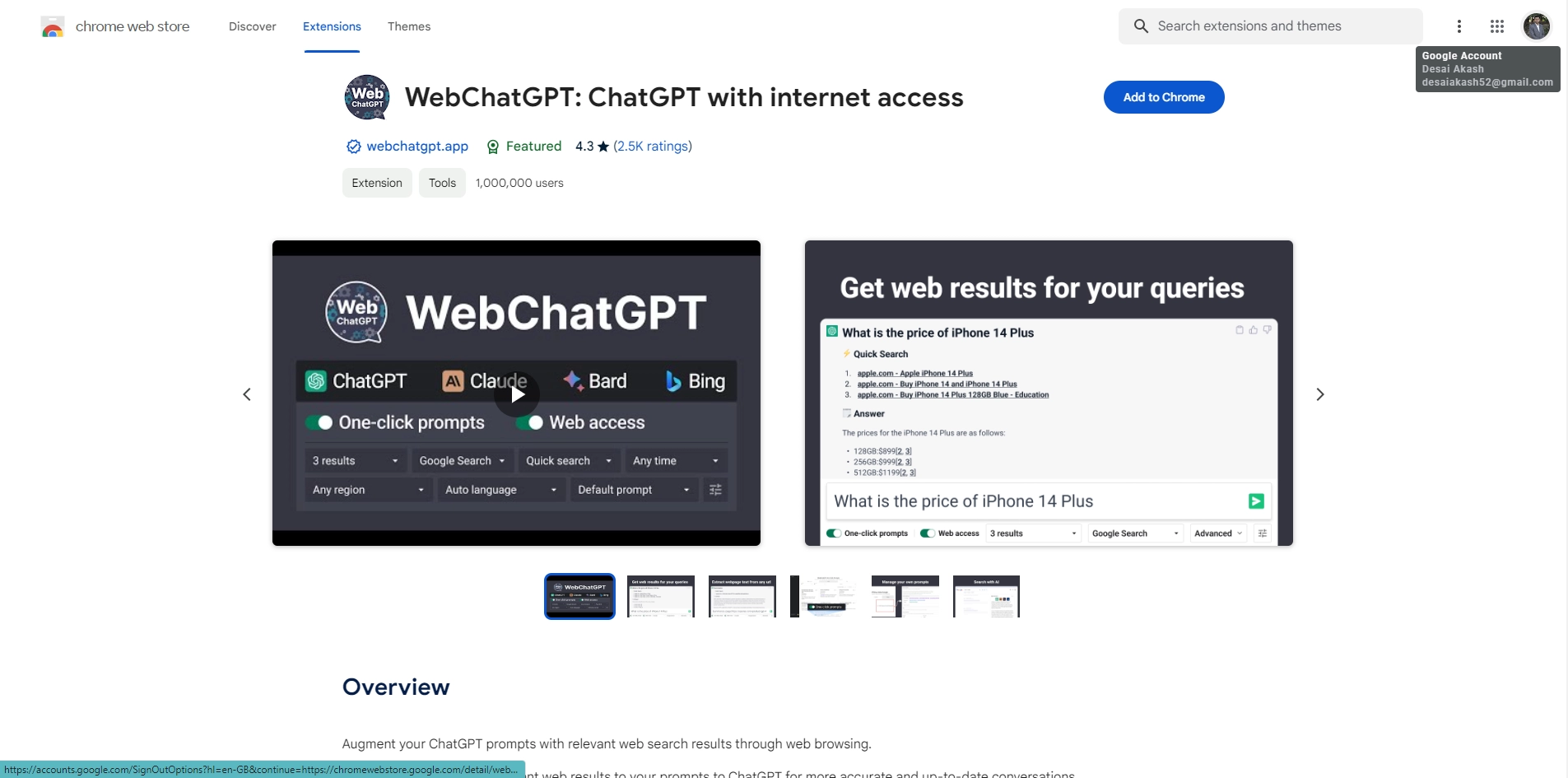 WebChatGPT
