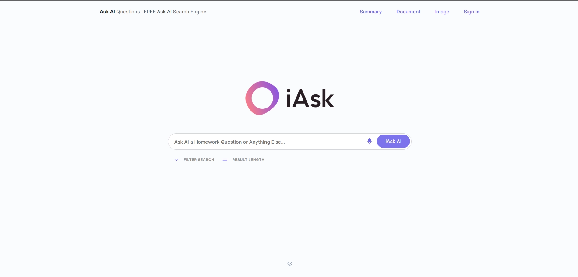 iAsk AI