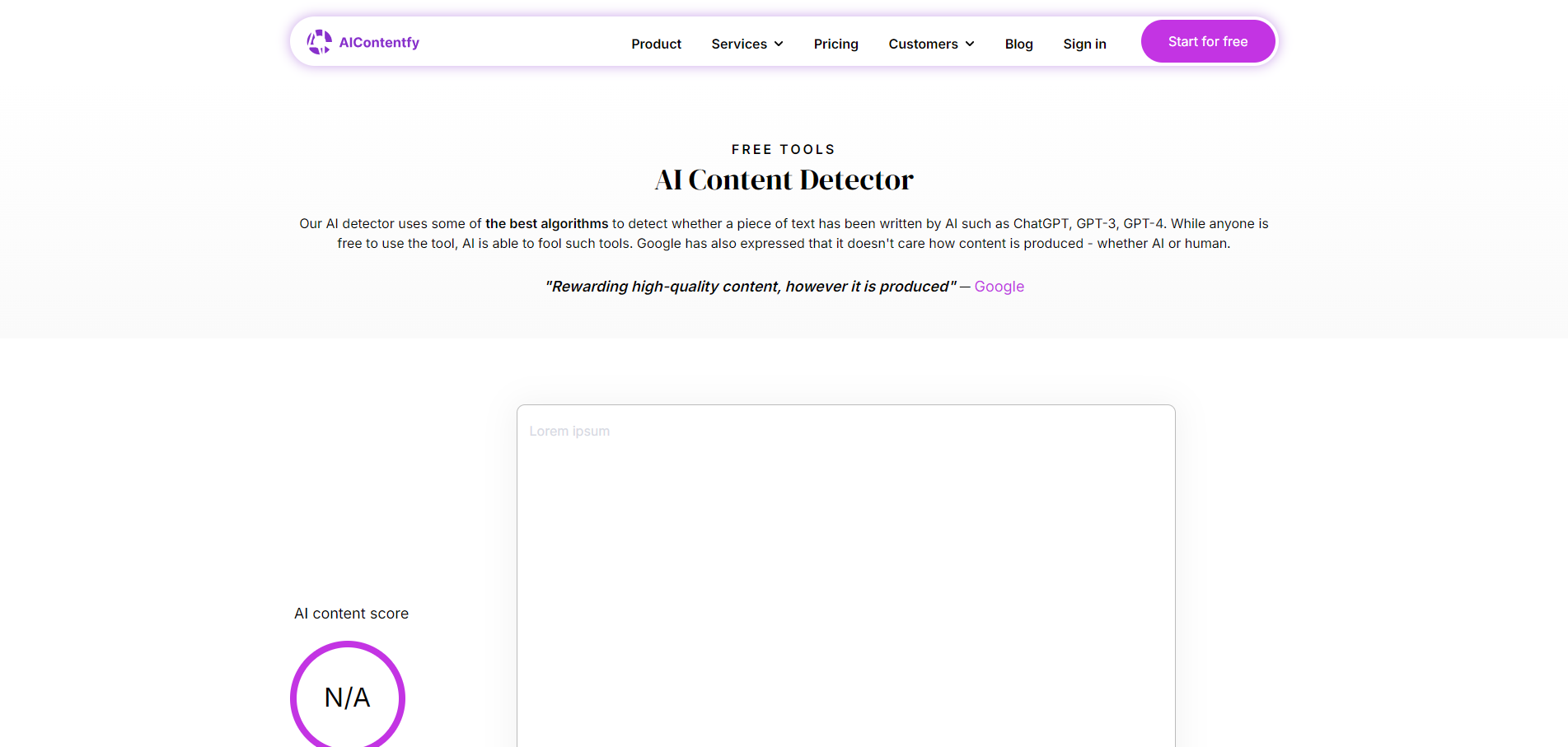 AI Contentfy