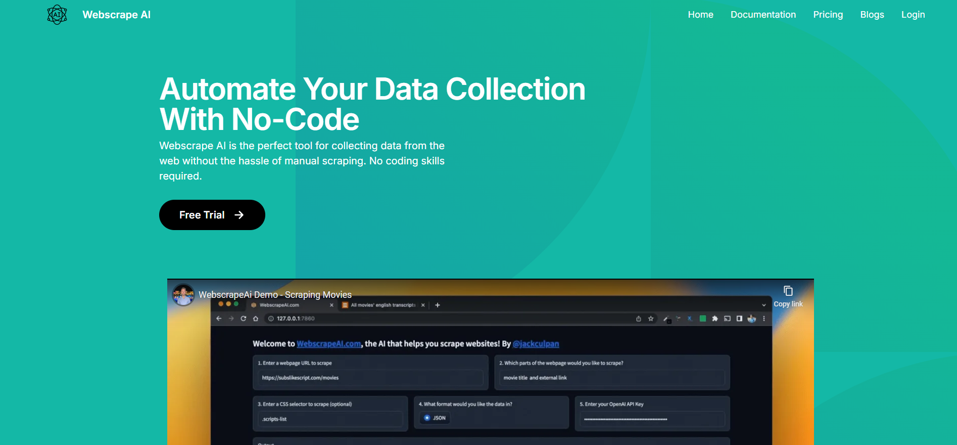 Webscrape AI