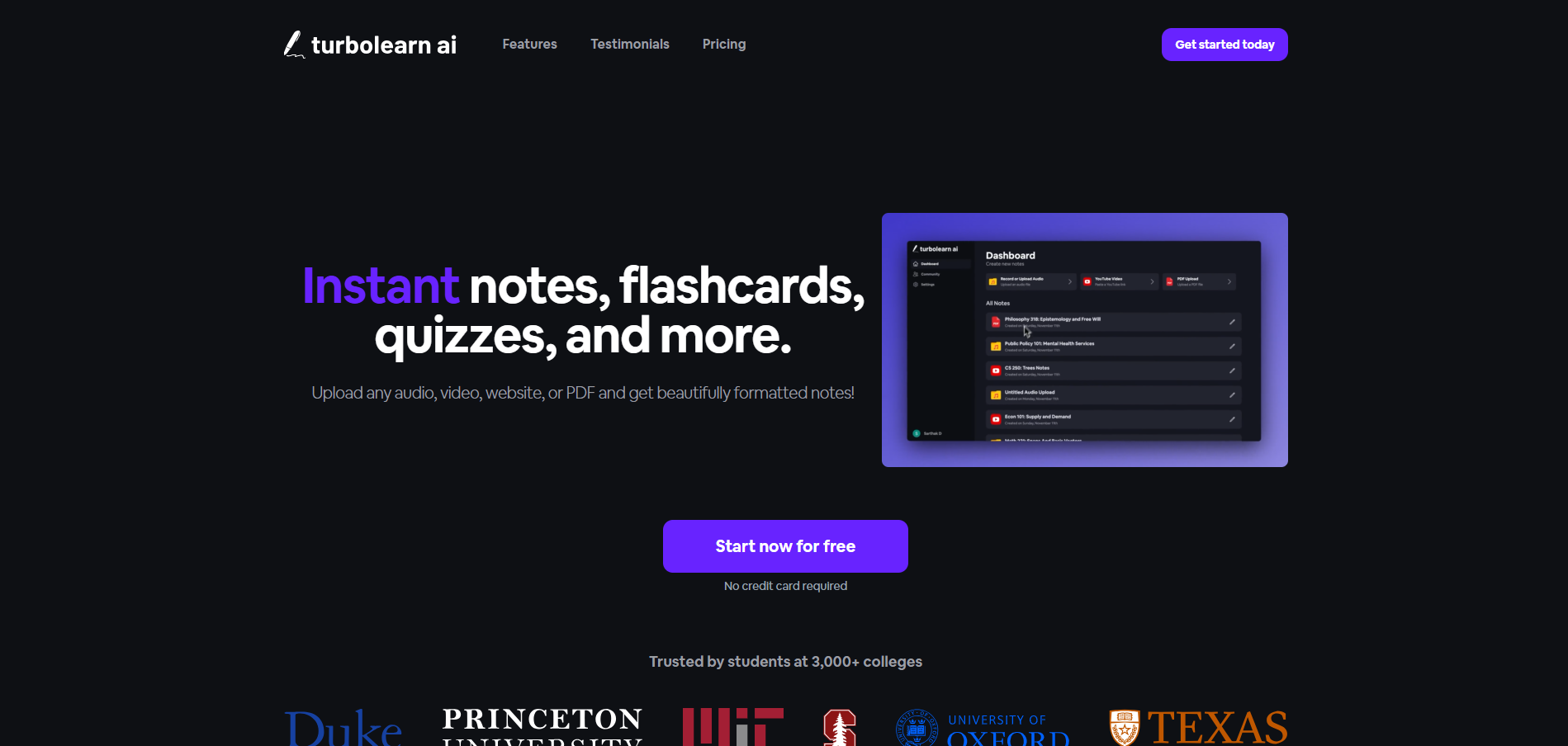 Turbolearn AI