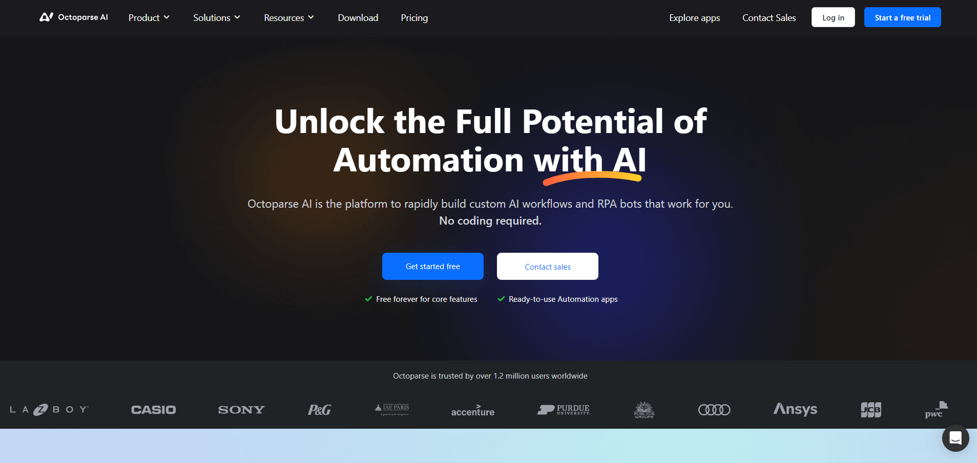 Octoparse AI - Workflow Automation Software