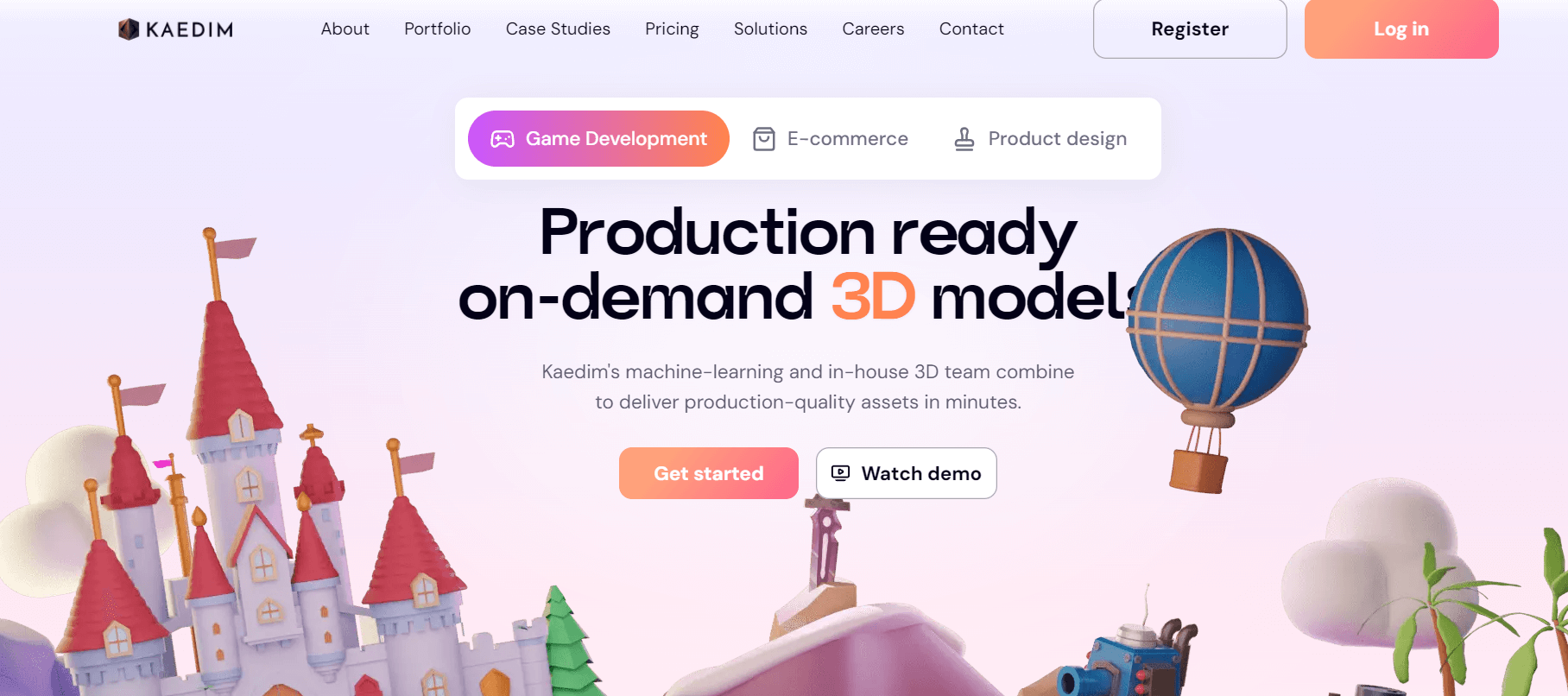 Kaedim3D AI