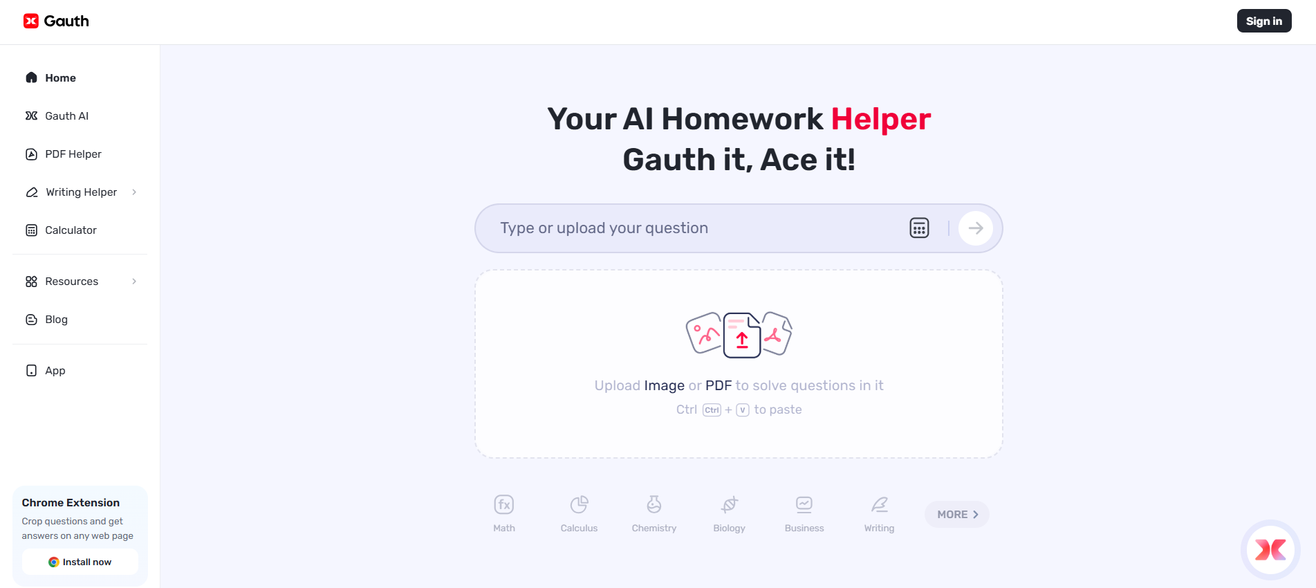 Gauth AI