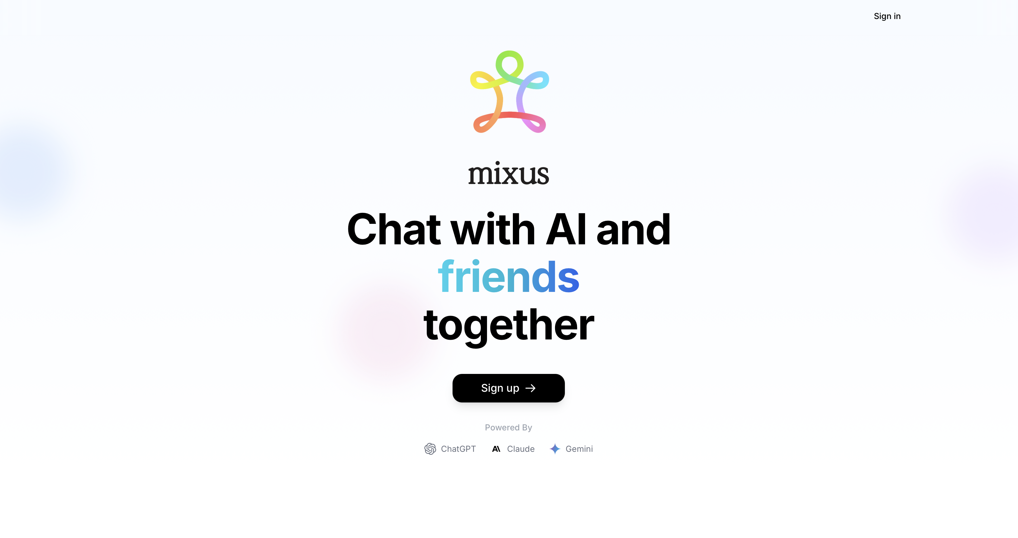 Mixus - Collaborative AI Chat